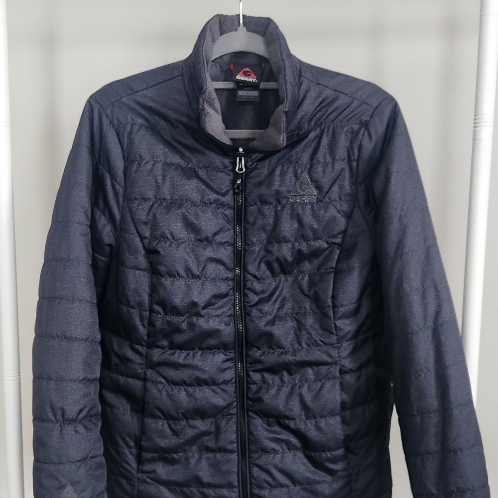 Gerry Weber Charcoal Quilted Puffer Jacket